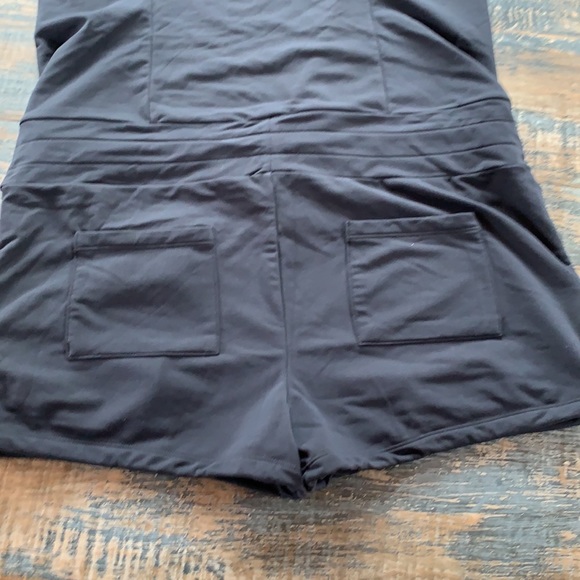 Jo + Jax Black Leotard Romper - Picture 2 of 8